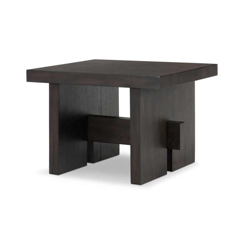 Four Hands - Haiden - Isaac End Table - Smoked Black Veneer - 239194-001