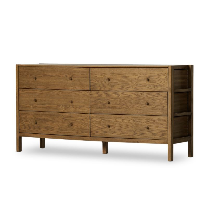 Four Hands - Haiden - Meadow 6 Drawer Dresser-Tawny Oak - 229565-004