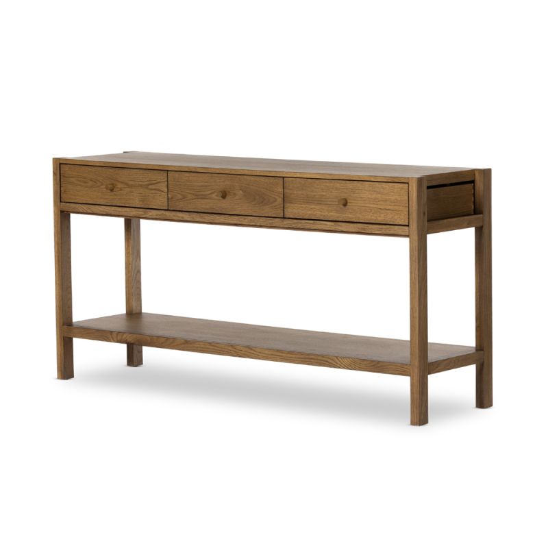 Four Hands - Haiden - Meadow Console Table-Tawny Oak - 229646-003
