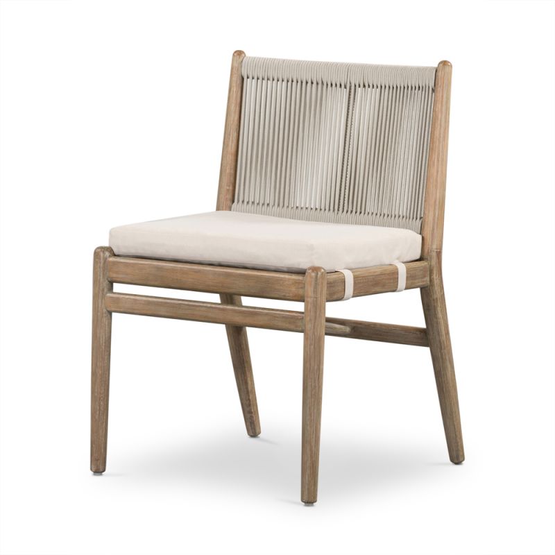 Four Hands - Halsted - Rosen Outdoor Dining Chair-Natural Eucal - 227345-001