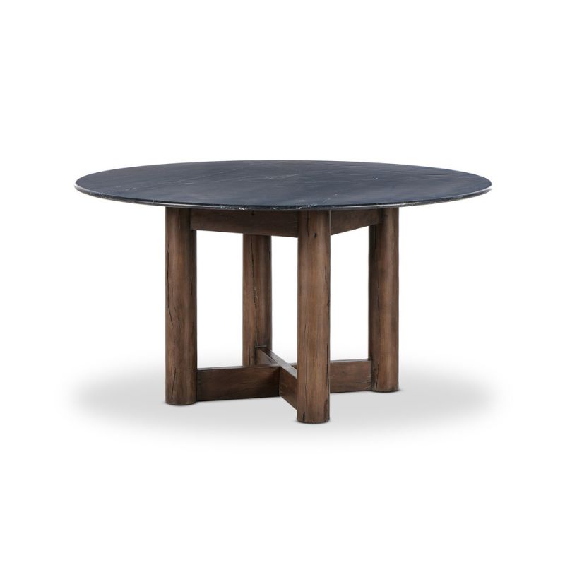 Four Hands - Harmon - Rohan Dining Table - Black Marble - 237946-001