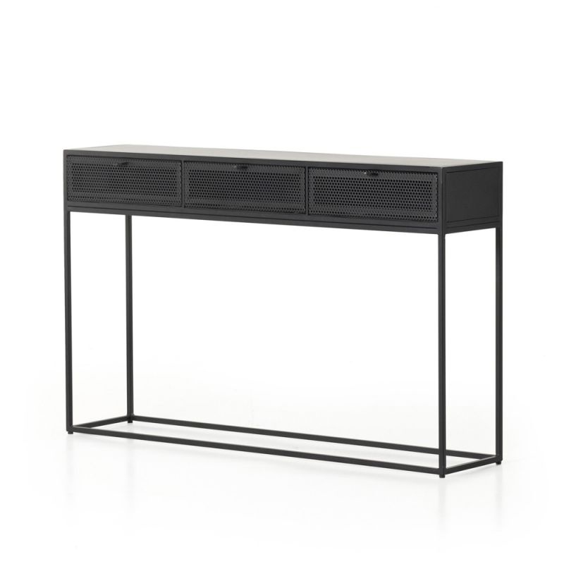 Four Hands - Hendrick Console Table - Black - 102108-002