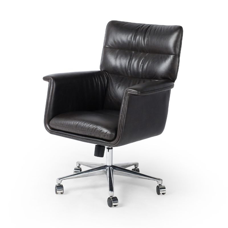 Four Hands - Humphrey Desk Chair - Sonoma Black - 227174-005