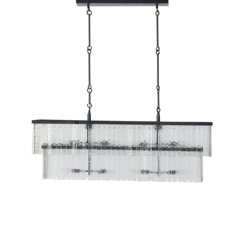 Four Hands - Hutton - Meredith Linear Chandelier - Clear - 238605-002