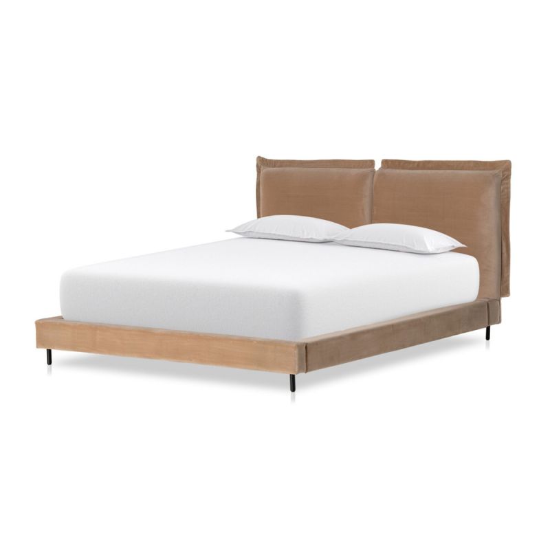 Four Hands - Inwood King Bed - Surrey Taupe - 109378-008