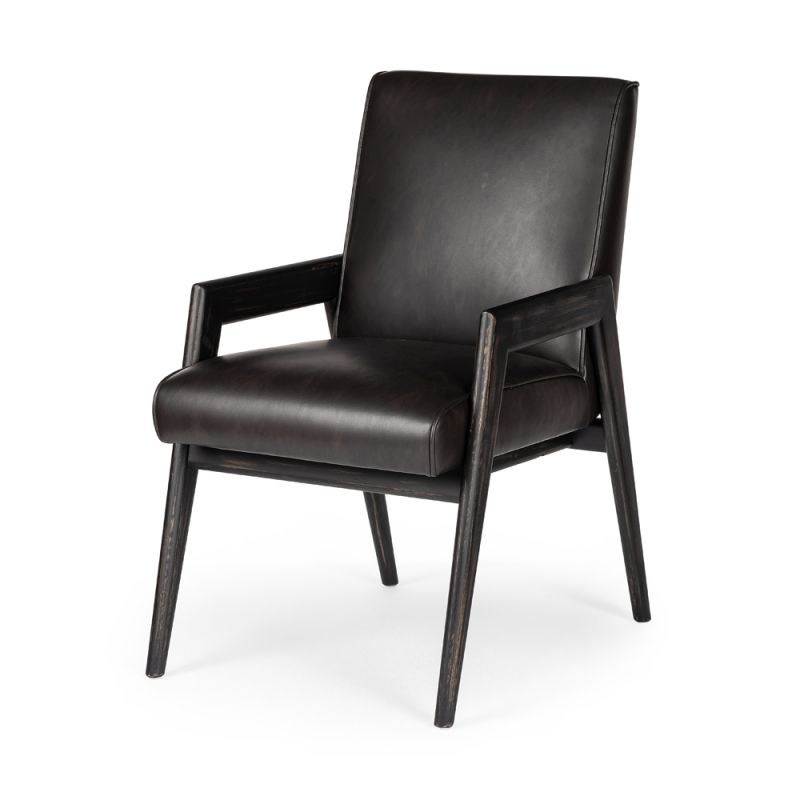 Four Hands - Irondale - Aresa Dining Chair-Sierra Espresso - 229551-006