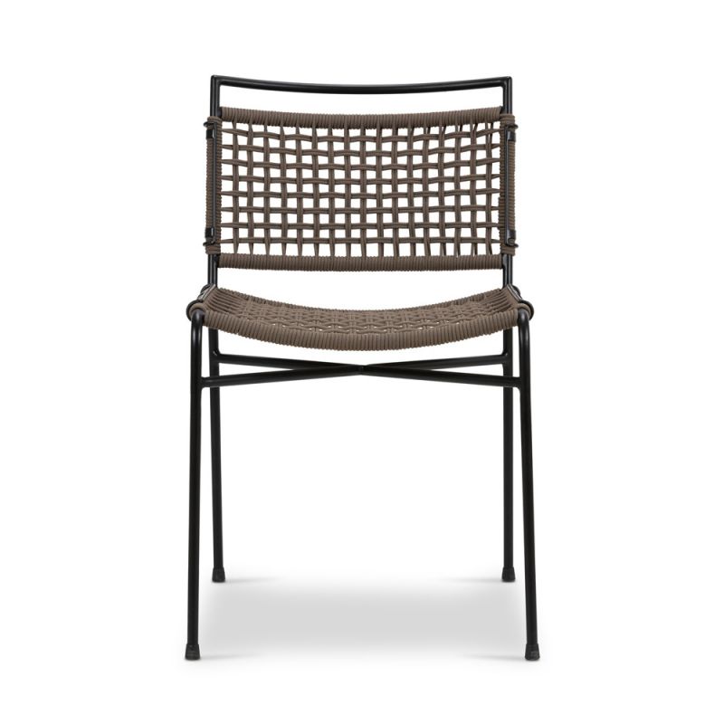 Four Hands - Irondale - Wharton Outdoor Dining Chair - Earth Rope - 235607-001