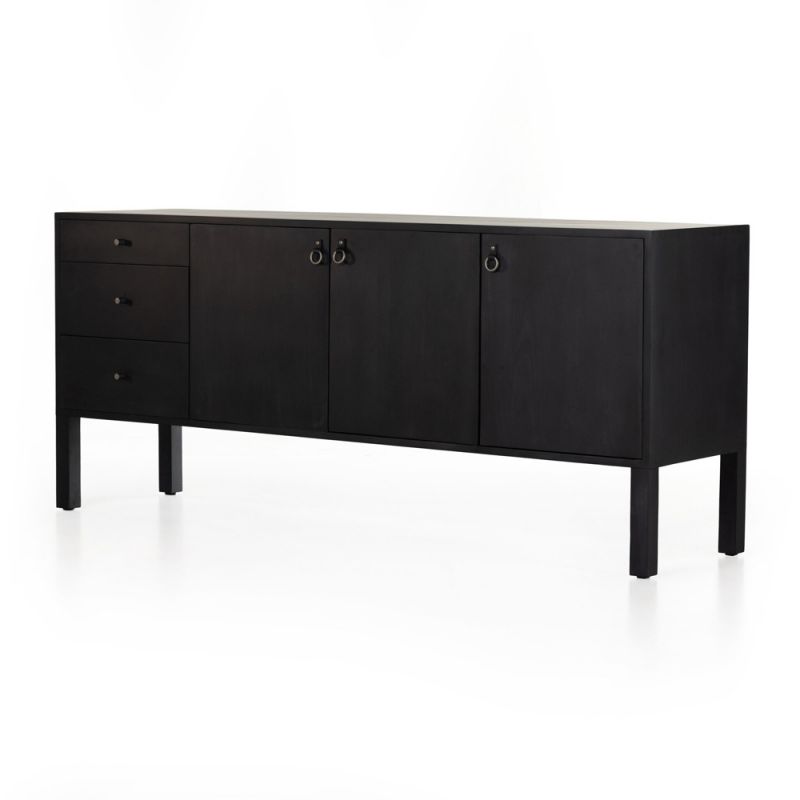 Four Hands - Isador Sideboard - Black Wash Poplar - 223759-002