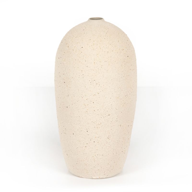 Four Hands - Izan Tall Vase - Natural Grog Ceramic - 231135-001