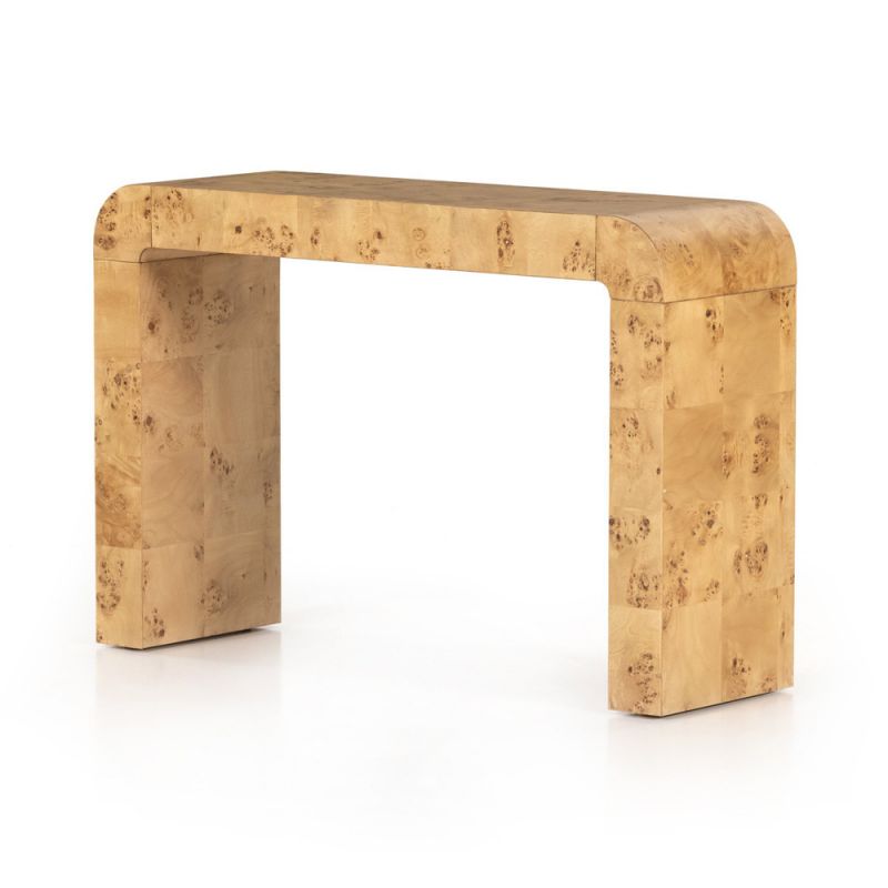 Four Hands - Jenson Console Table - Natural Poplar Burl Veneer - 224842-002