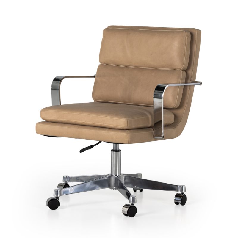 Four Hands - Jude Desk Chair - Palermo Nude - 231875-001
