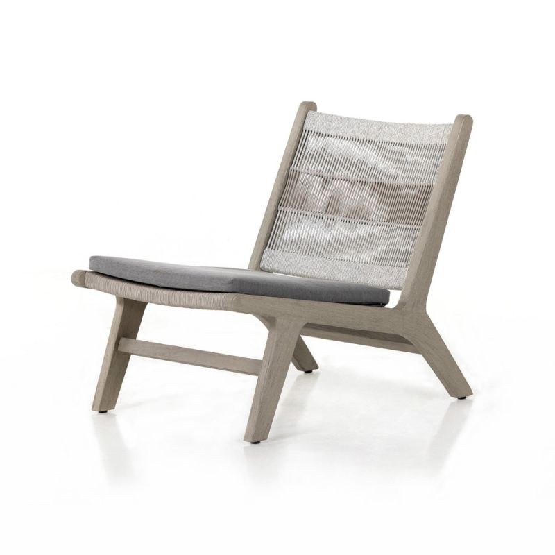 Four Hands - Julian Outdoor Chair - Venao Charcoal - 106990-003