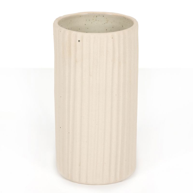 Four Hands - Julio Vase - Cream Matte Ceramic - 231142-001
