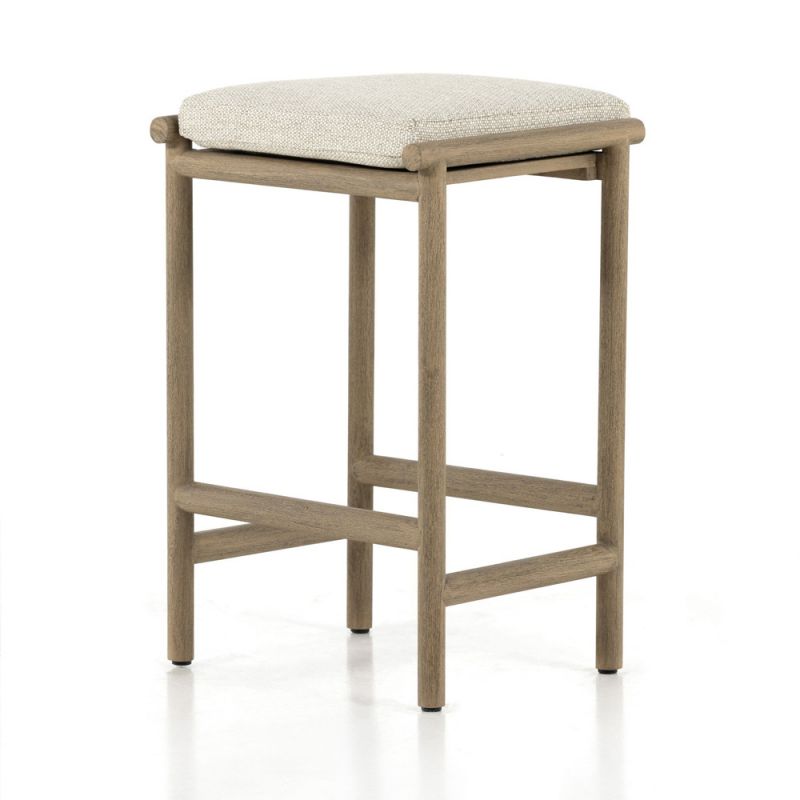 Four Hands - Kyla Outdoor Bar and Counter Stool - Faye Sand - 223078-003