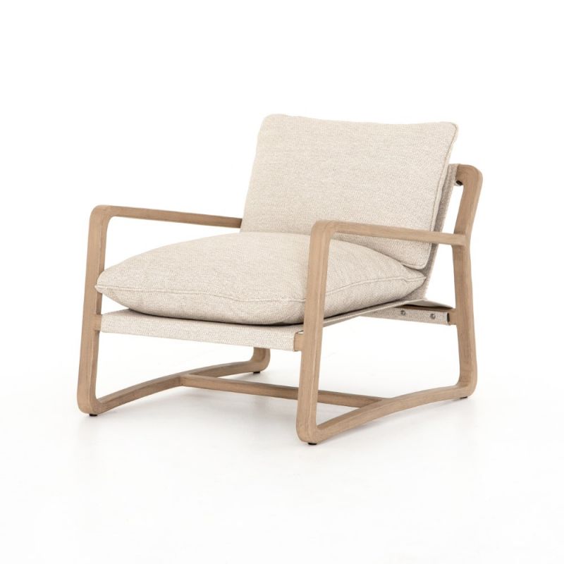 Four Hands - Lane Outdoor Chair-Faye Sand-Washed Brow - JSOL-077