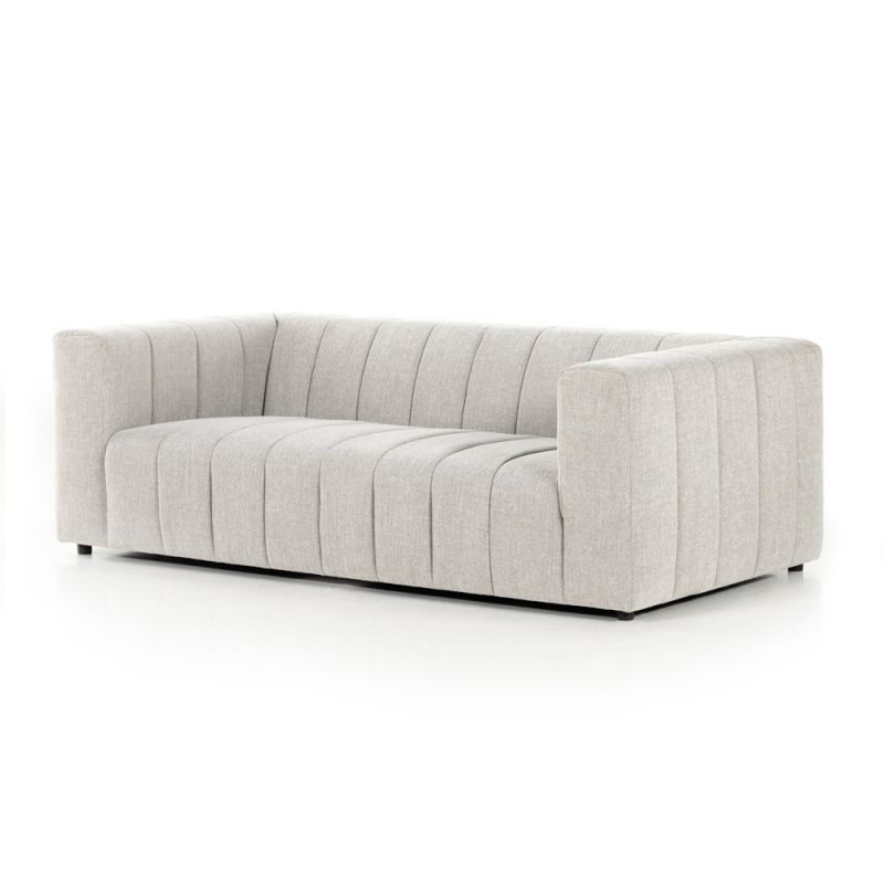 Four Hands - Langham Channeled Sofa - Napa Sandstone - 227997-001