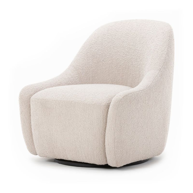 Four Hands - Levi Swivel Chair - Knoll Sand - 231505-002