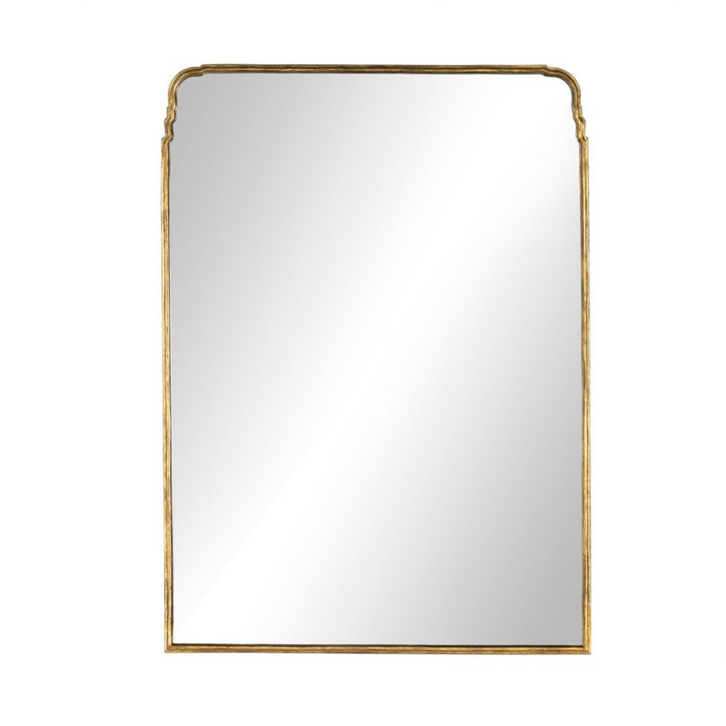 Four Hands - Loire Grand Floor Mirror - Antiqued Gold Leaf - 234804-001