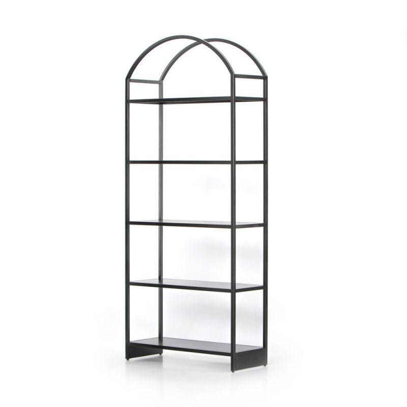 Four Hands - Loomis Bookcase - Black - 226700-002