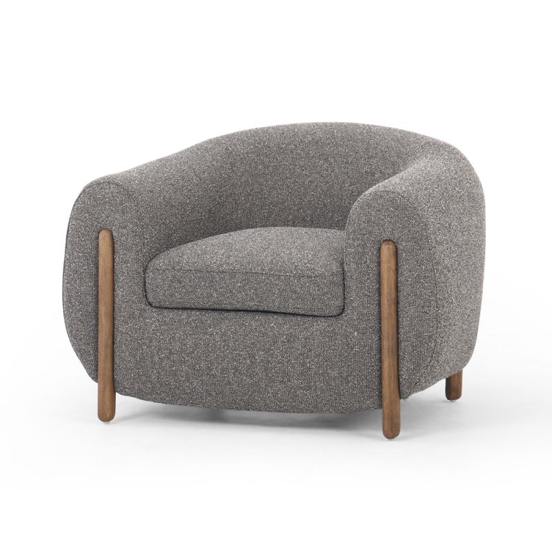Four Hands - Lyla Chair - Capri Ebony - 108950-012