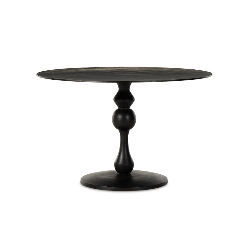 Four Hands - Marlow - Daffin Round Bistro Table-Black Antique - 235833-001