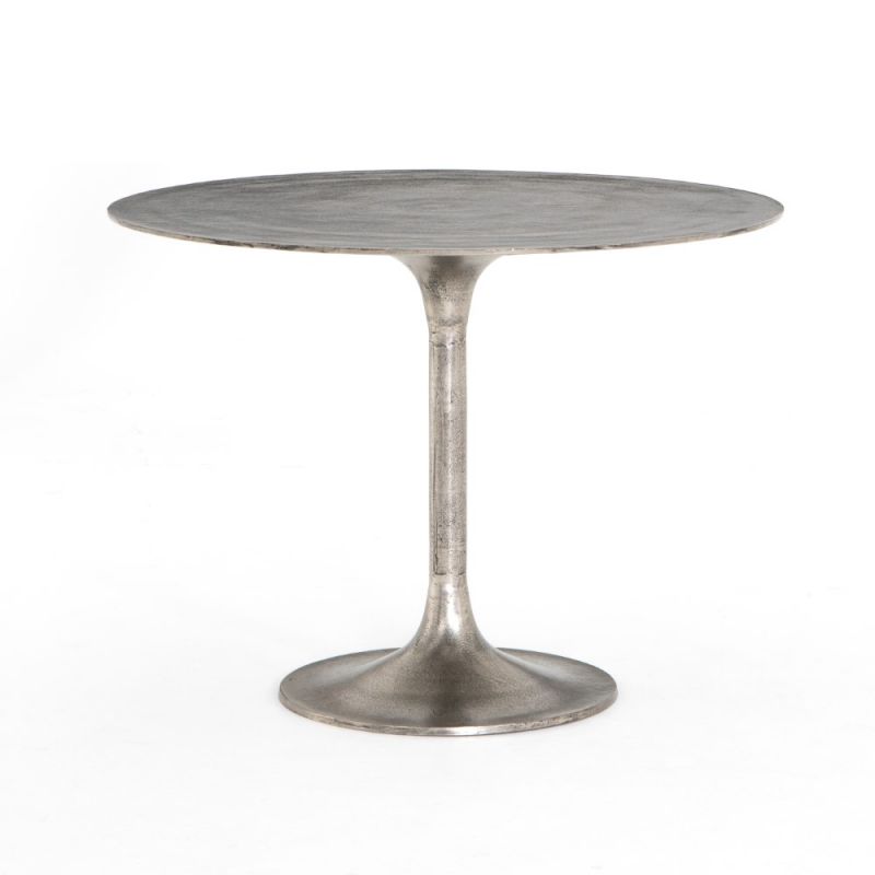 Four Hands - Simone Bistro Table - Raw Antique Nickel - IMAR-93A