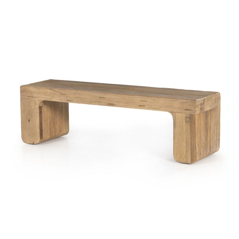 Four Hands - Merrick Accent Bench - Natural Elm - 226610-001