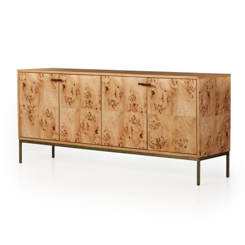 Four Hands - Mitzie Sideboard - Amber Mappa Burl - 228229-005