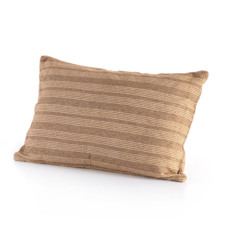 Four Hands - Nicks Woven Pillow - Tan&cream - Set 2 - 16x2 - 231230-002