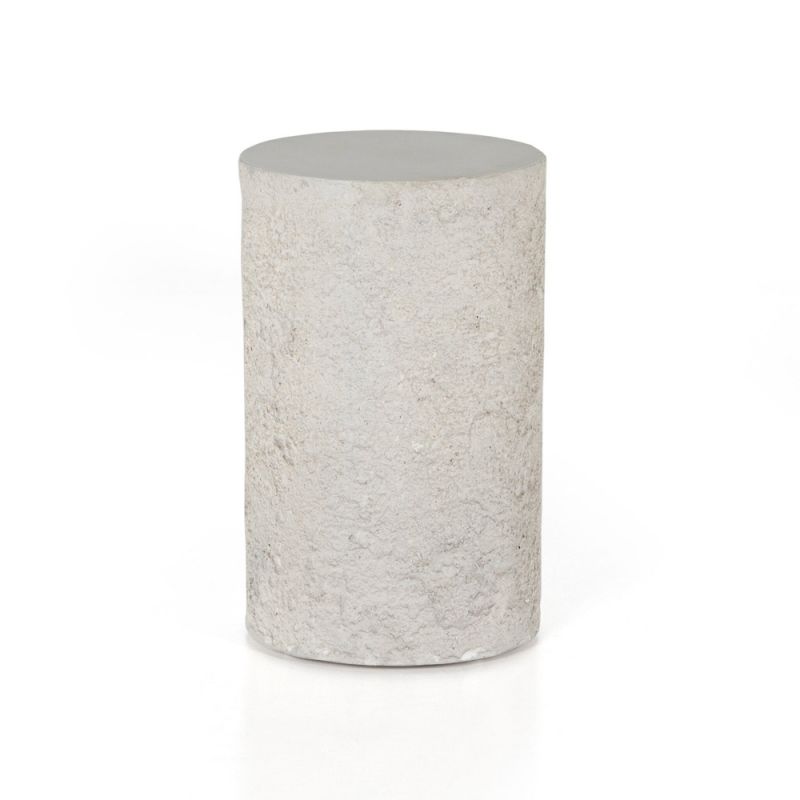 Four Hands - Otero Outdoor Round End Table - Matte Stone - 226319-001