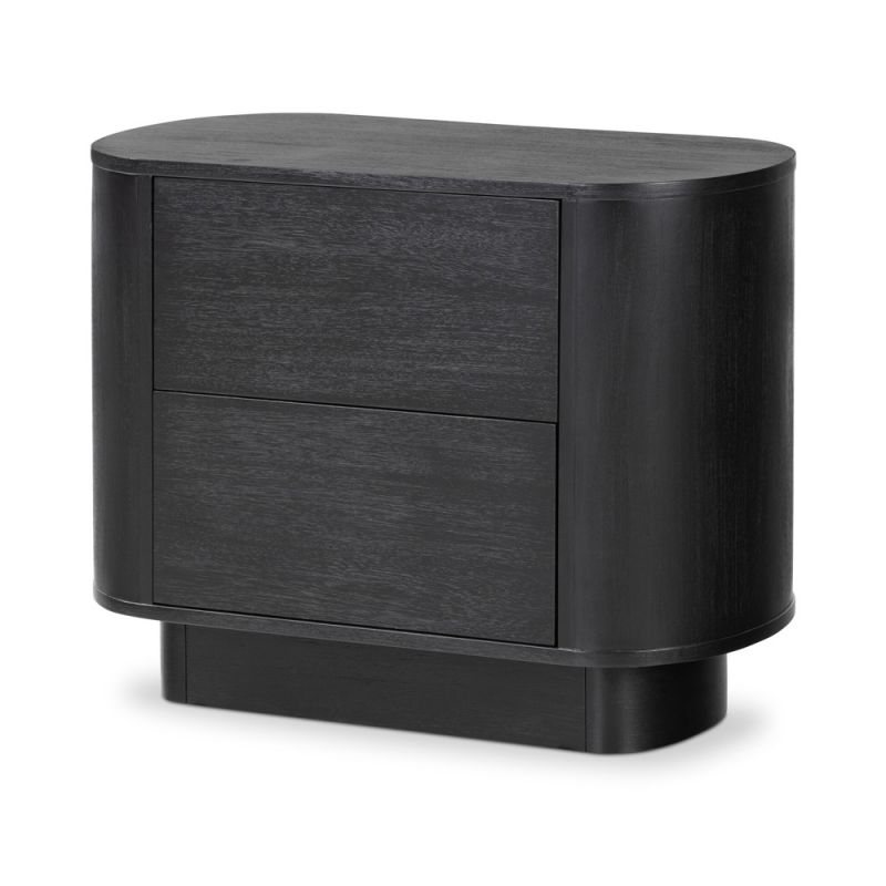 Four Hands - Paden Nightstand - Aged Black Acacia - 235328-003