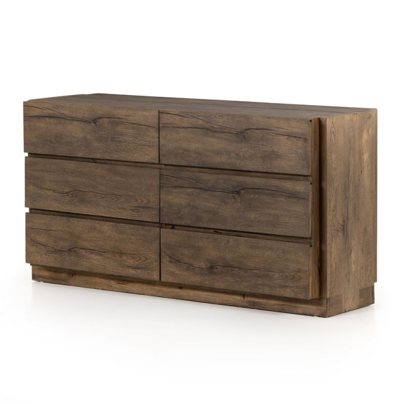 Four Hands - Perrin 6 Drawer Dresser - Rustic Fawn - 226022-001