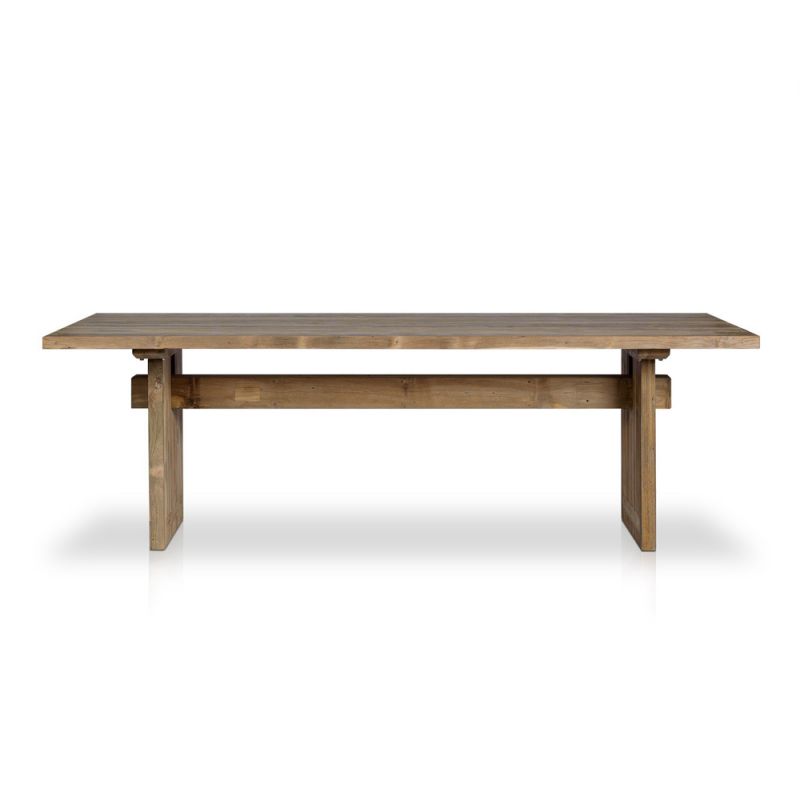 Four Hands - Providence - Brandy Outdoor Dining Table - 92 - Reclaimed Natural Fsc - 238946-002