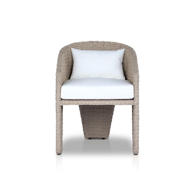 Four Hands - Providence - Fae Outdoor Dining Chair - White - 239139-001