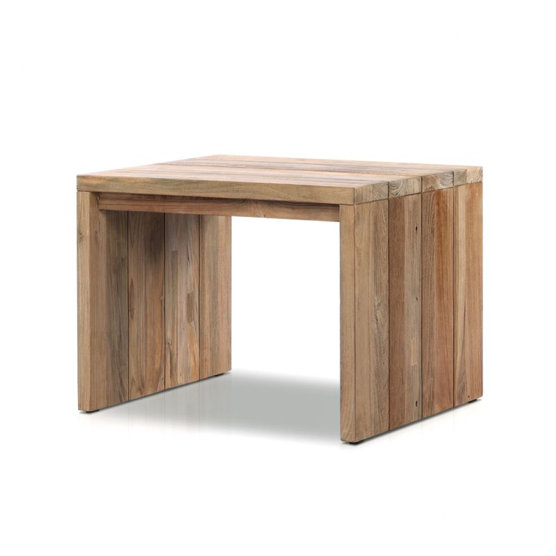 Four Hands - Providence - Gilroy Outdoor End Table-Reclaimed Ntrl - 235122-001