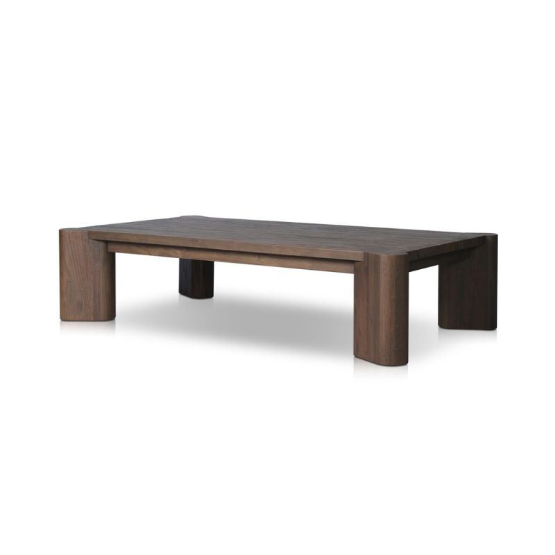 Four Hands - Providence - Soho Outdoor Coffee Table - Stained Heritage Brown - FSC - 238993-003