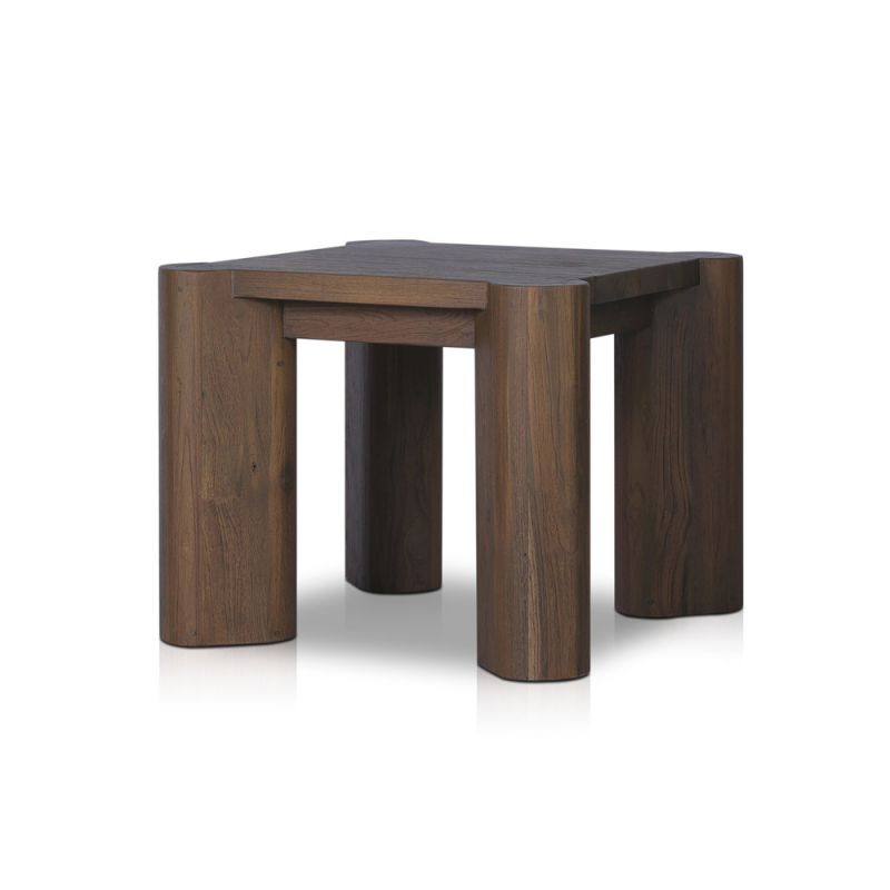 Four Hands - Providence - Soho Outdoor End Table - Stained Heritage Brown - FSC - 238998-003