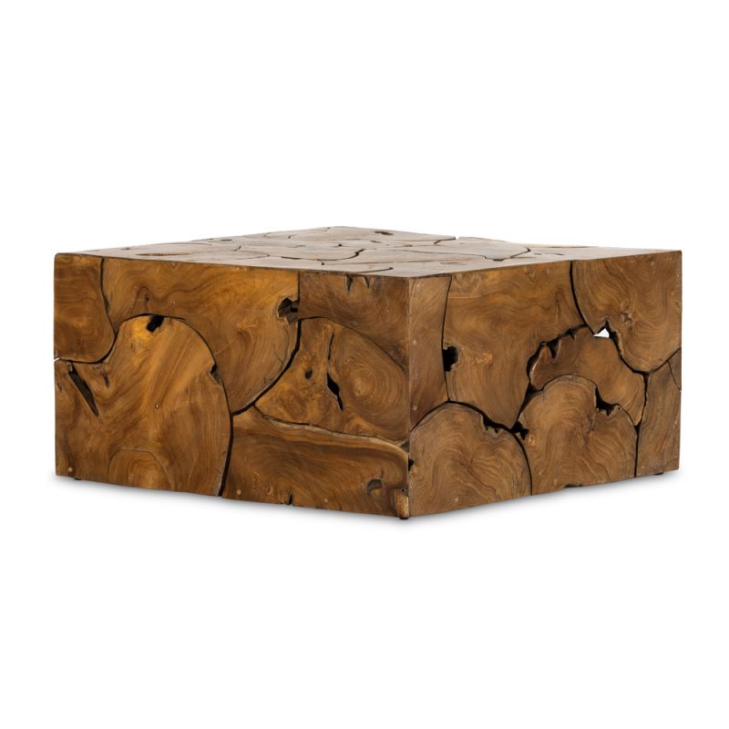 Four Hands - Providence - Tomlin Outdoor Bunching Table-Teak Root - 233799-001