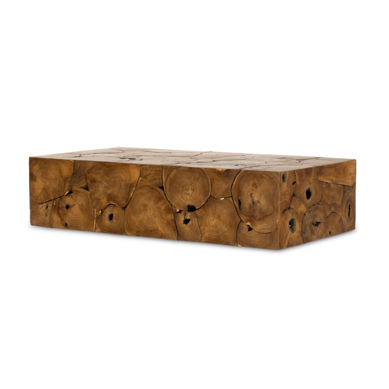 Four Hands - Providence - Tomlin Outdoor Coffee Table-Teak Root - 233364-001
