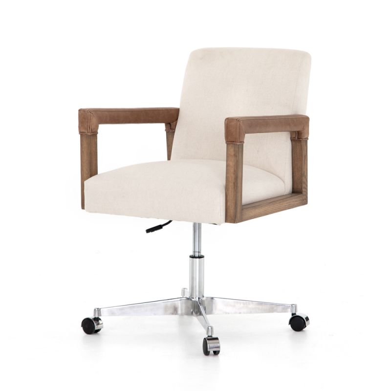 Four Hands - Reuben Desk Chair - Harbor Natural - CABT-9121-127