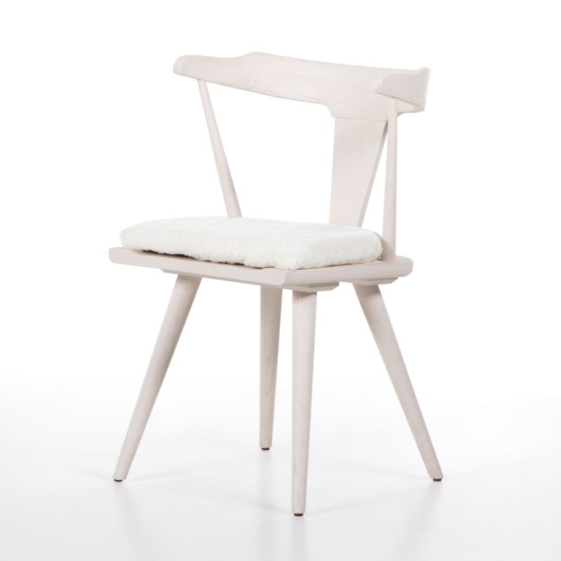 Four Hands - Ripley Dining Chair W Cushion - Off White - 228280-016