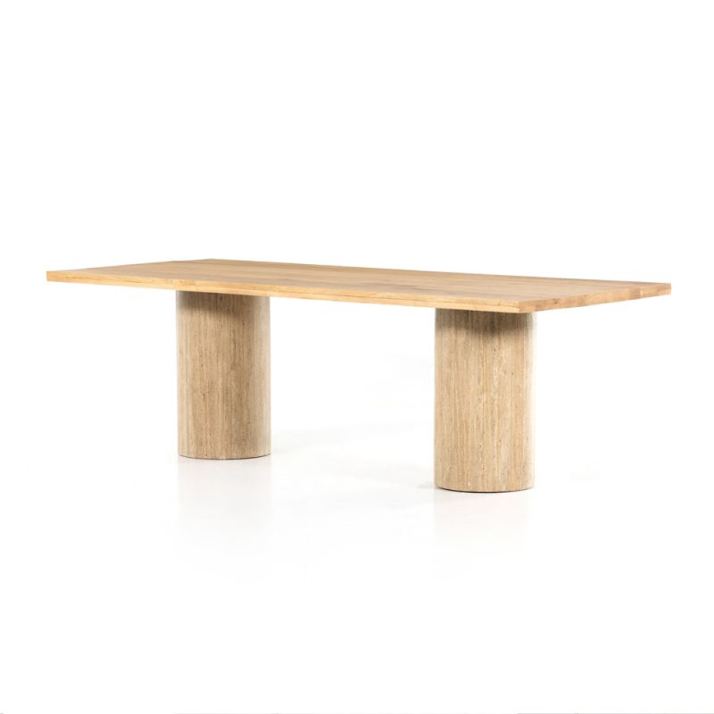 Four Hands - Rockwell - Malia Dining Table-Natural Oak - 224413-001