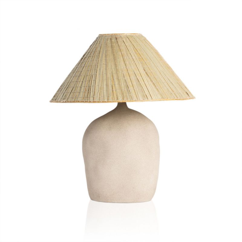 Four Hands - Ryker - Cobb Table Lamp - Sand Porcelain - 230981-001