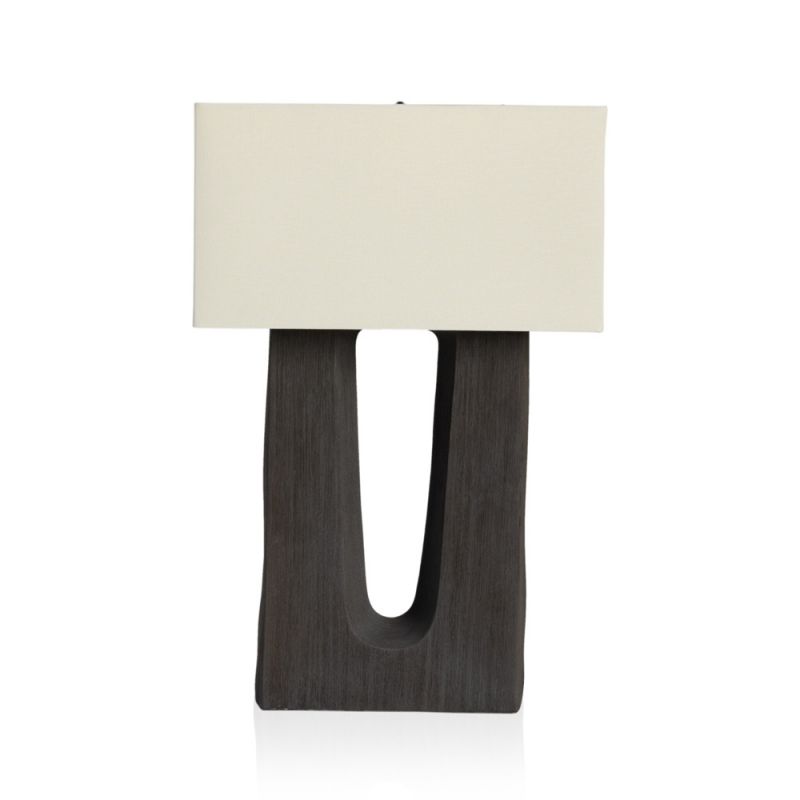 Four Hands - Ryker - Cuit Table Lamp - Textured Matte Black - 228939-005