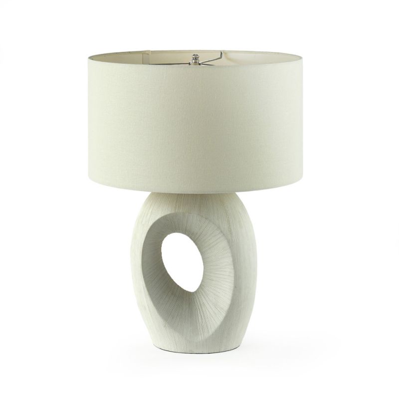 Four Hands - Ryker - Komi Table Lamp - Textured Matte White - 229616-001