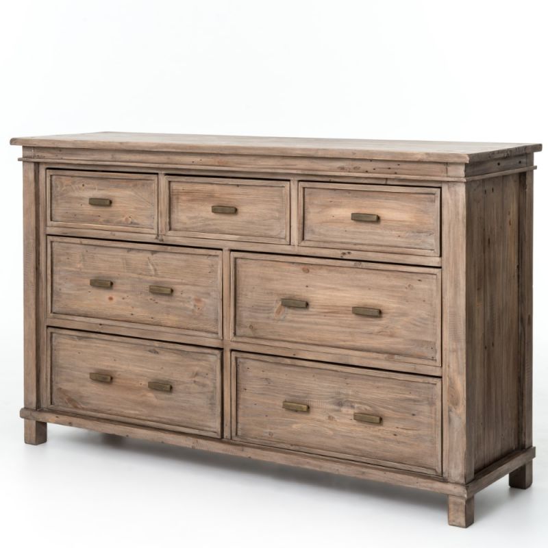 Four Hands - Settler Dresser 7 Drawer - Sundried Ash - VSRB-04-11-FH