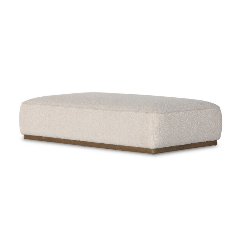 Four Hands - Sinclair Cocktail Ottoman - Knoll Natural - 236096-006