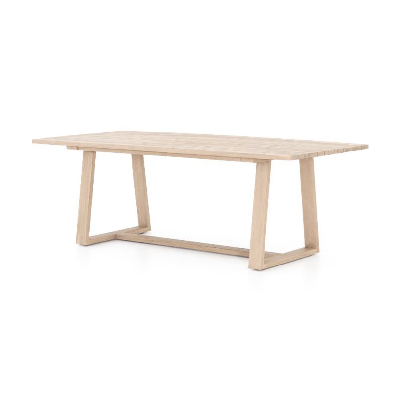 Four Hands - Atherton Outdoor Dining Table - Brown - JSOL-019
