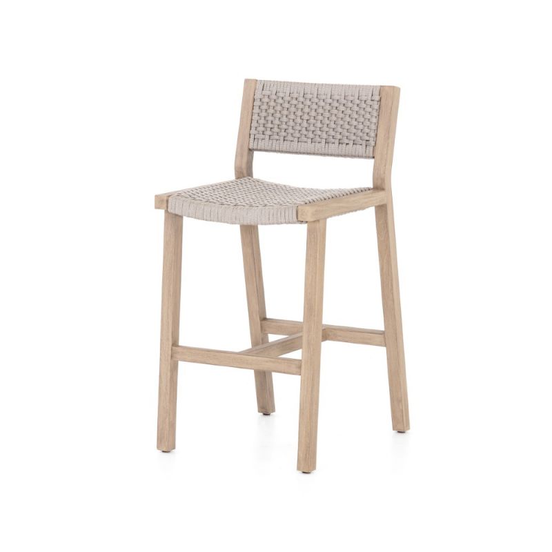 Four Hands - Delano Outdoor Bar Stool - Brown - JSOL-022