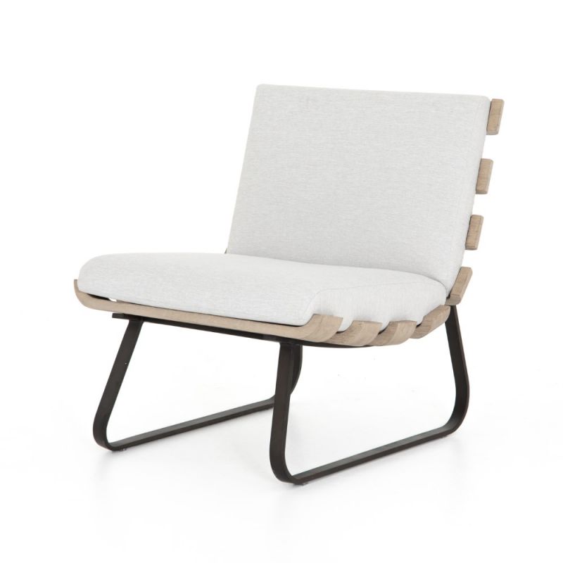 Four Hands - Dimitri Outdoor Chair - Stone Grey - JSOL-042